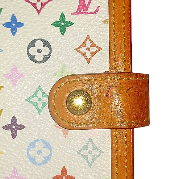 LOUIS VUITTON X MURAKAMI AUTHENTIC LEATHER AGENDA *RARE* EXCELLENT USED CONDITIO - Picture 4 of 16